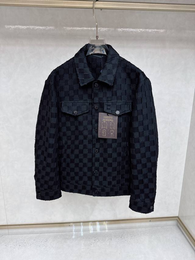 Lv. 2025 New Casual Jacket. Made of a wool-acetate eco-friendly polyester blend