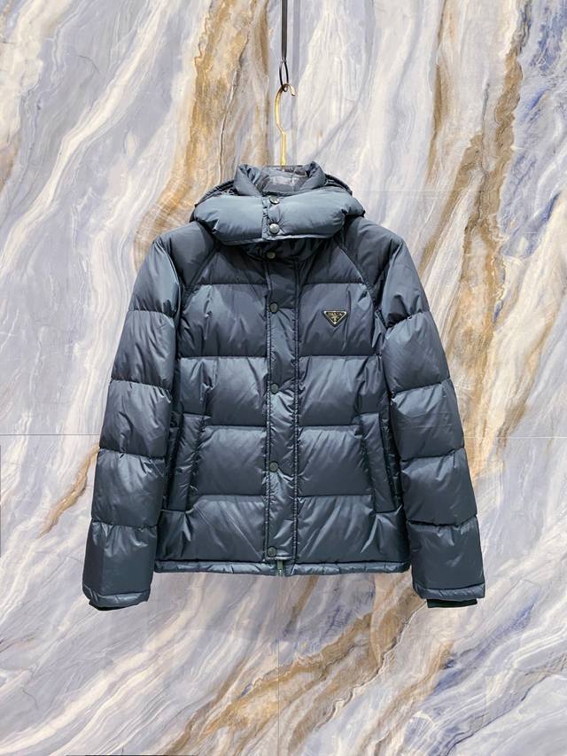 Prada Fall/Winter 2025 New Down Jacket. A popular style currently available in