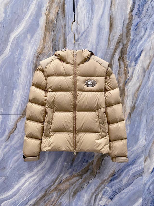 Hot Selling Down Jacket - Burberry 2025 New Arrival, Runway Item. Detachable sl