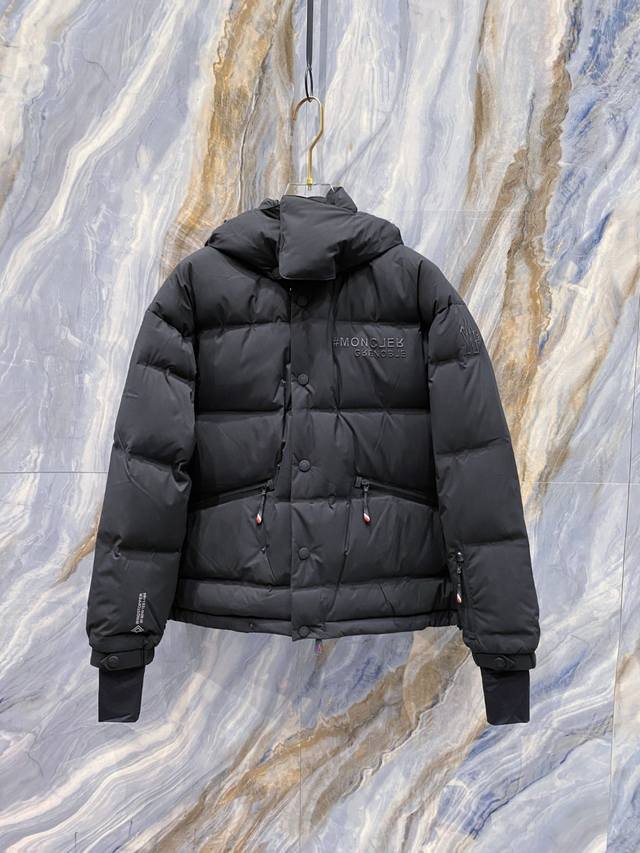 Moncler Grenoble 2025Fw Fall/Winter Caraia Premium Men's Ski Jacket. Double-seal