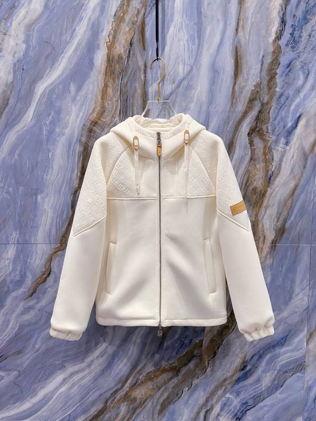 Lv Louis Vuitton 2025 Autumn/Winter New Coat, Custom Hardware, Imported Jacquard