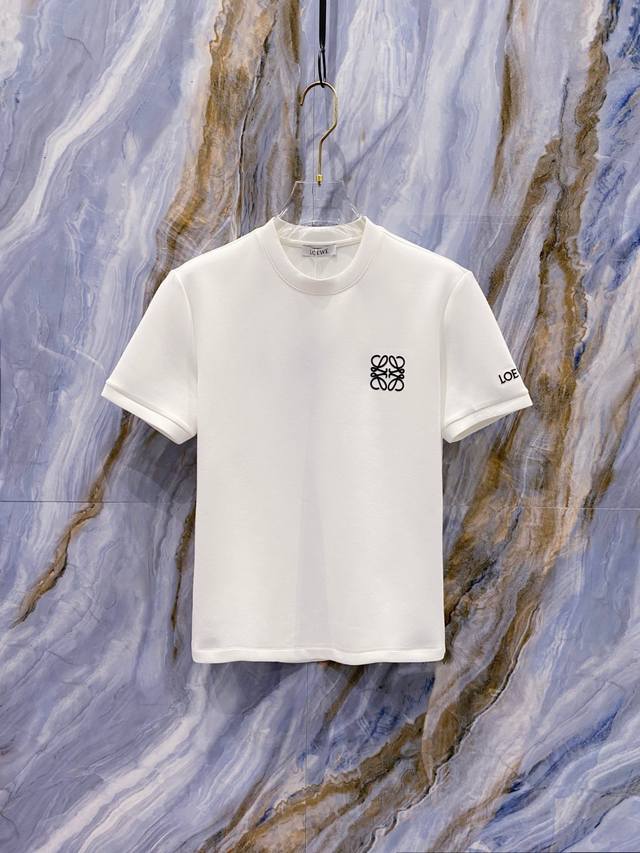 Loe#We 2025 Autumn/Winter Space Cotton Embroidered Logo Fashionable and Versatil