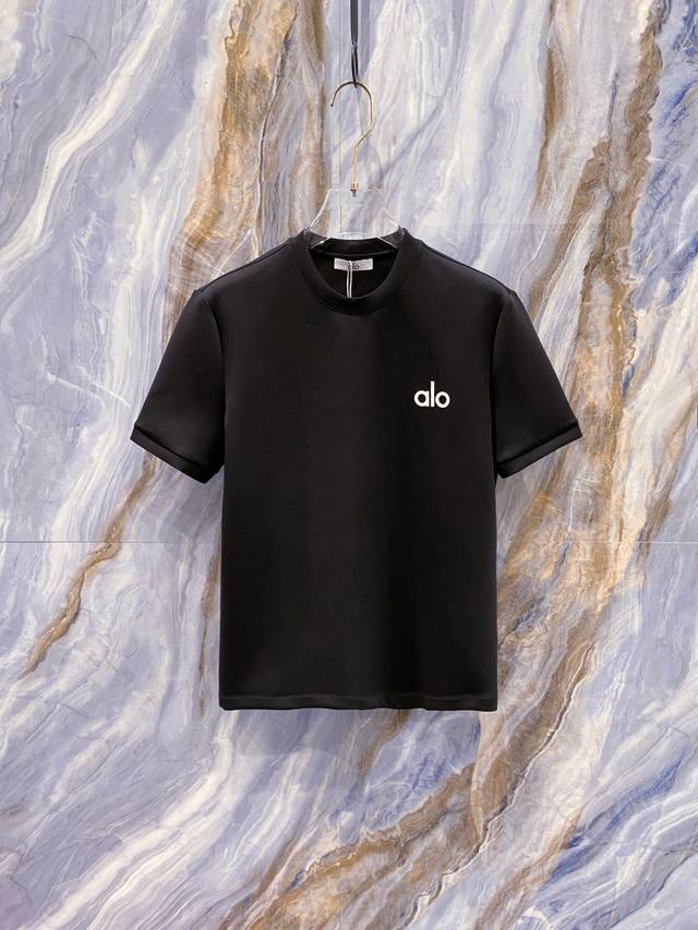 Alo 2025 Autumn/Winter Space Cotton Embroidered Logo Fashionable and Versatile C