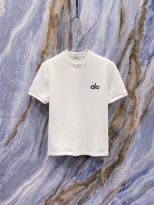 Alo 2025 Autumn/Winter Space Cotton Embroidered Logo Fashionable and Versatile C