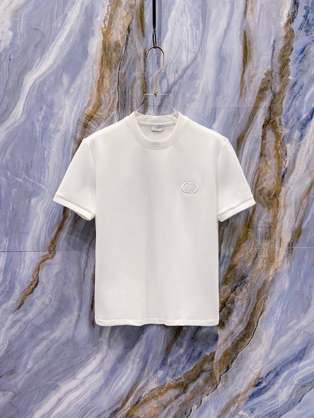 Di#Or Dior 2025 Fall/Winter Space Cotton Embroidered Logo Stylish and Versatile