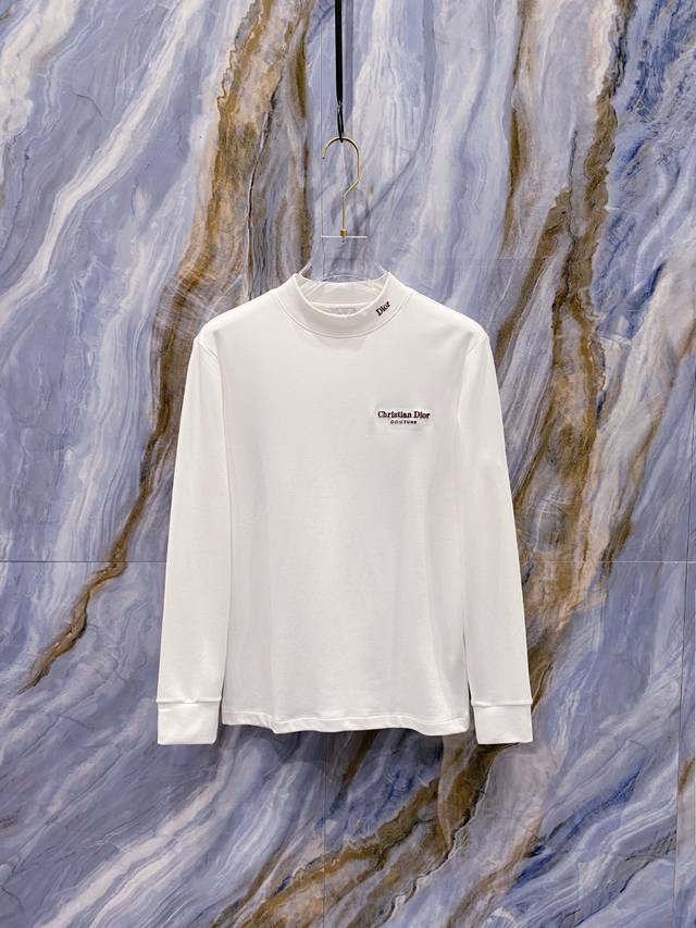 Dior 2025 Fall/Winter New Fashion Casual Long-Sleeve T-Shirt, made from selecte