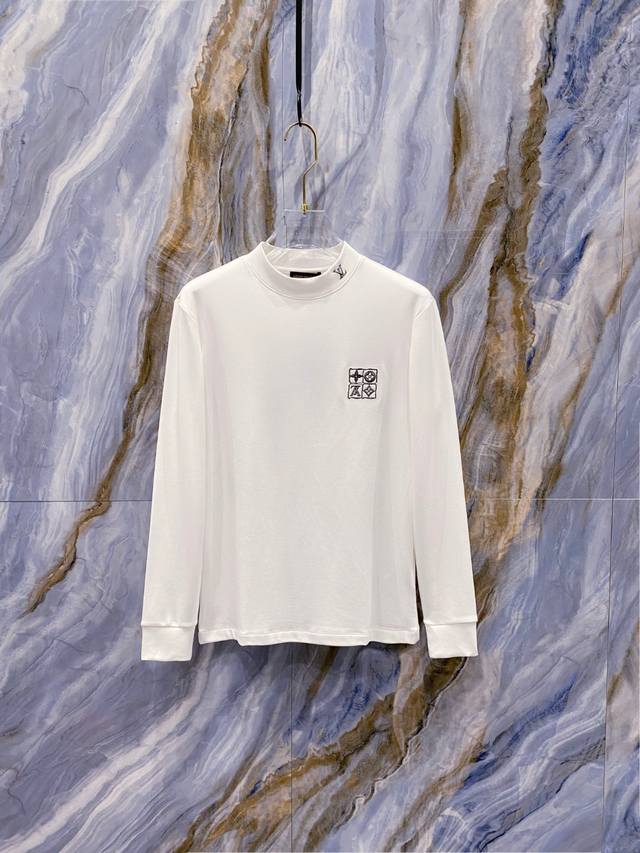 Lv 2025 Autumn/Winter New Fashion Casual Long-Sleeve T-Shirt, made from selected