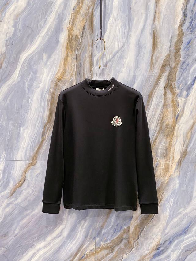 Moncler 2025 Autumn/Winter New Fashion Casual Long-Sleeve T-Shirt, made from se