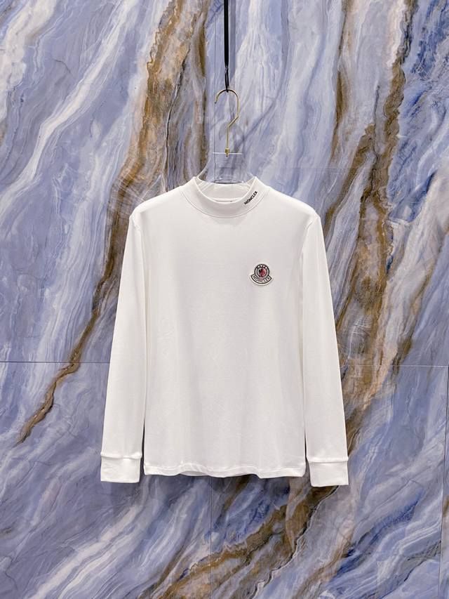 Moncler 2025 Autumn/Winter New Fashion Casual Long-Sleeve T-Shirt, made from se