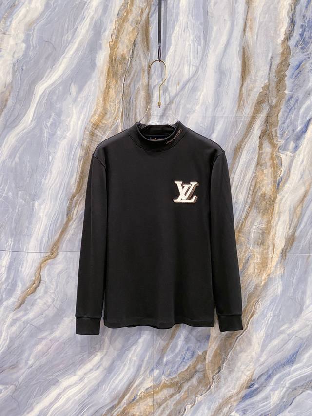 Lv 2025 Autumn/Winter New Fashionable Casual Long-Sleeve T-Shirt, made from sele
