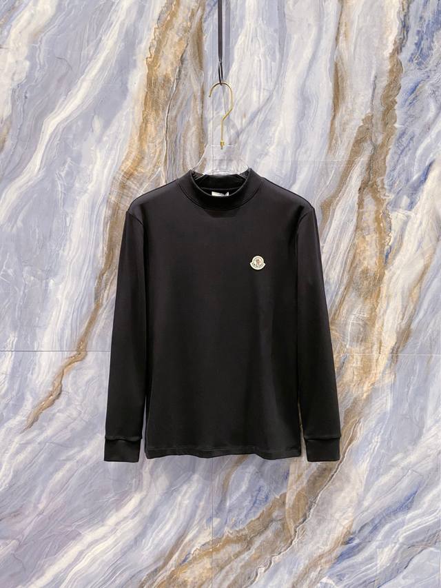 Moncler 2025 Autumn/Winter New Fashion Casual Long-Sleeve T-Shirt, made from se