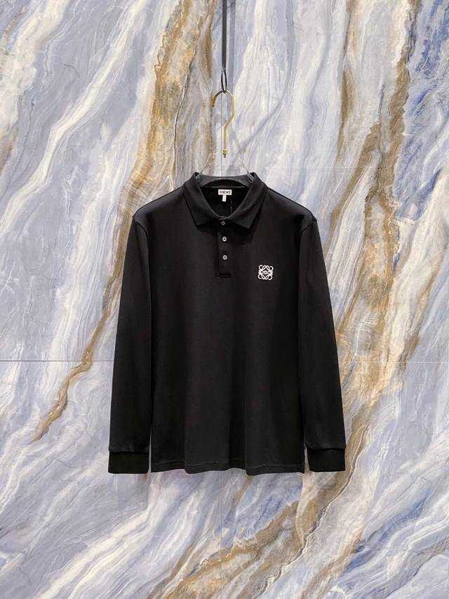 Loewe 2025 Autumn/Winter New Long-Sleeved Polo Shirt, Hong Kong Trading Company