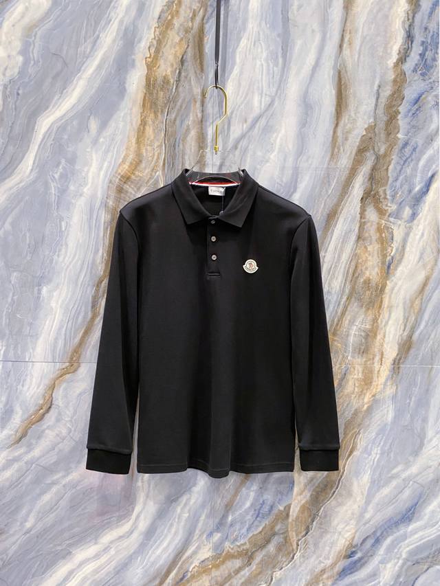 Moncler 2025 Autumn/Winter New Long-Sleeved Polo Shirt, Hong Kong Trading Compan
