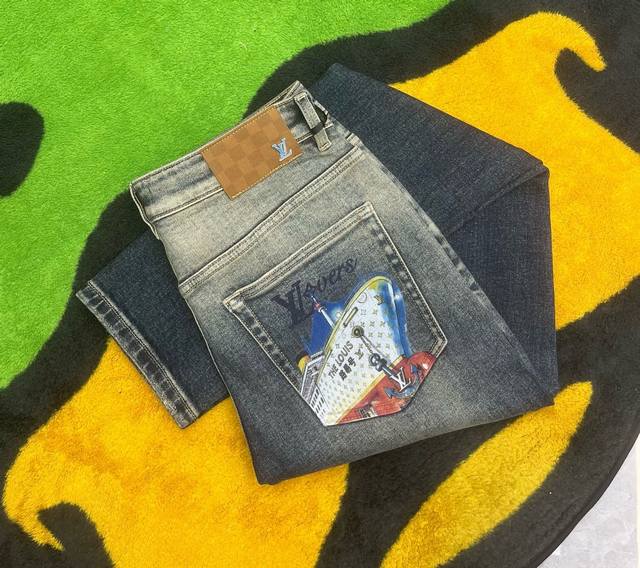 22 New Arrival Exclusive First-of-its-Kind Original Quality Hand-Painted Denim J