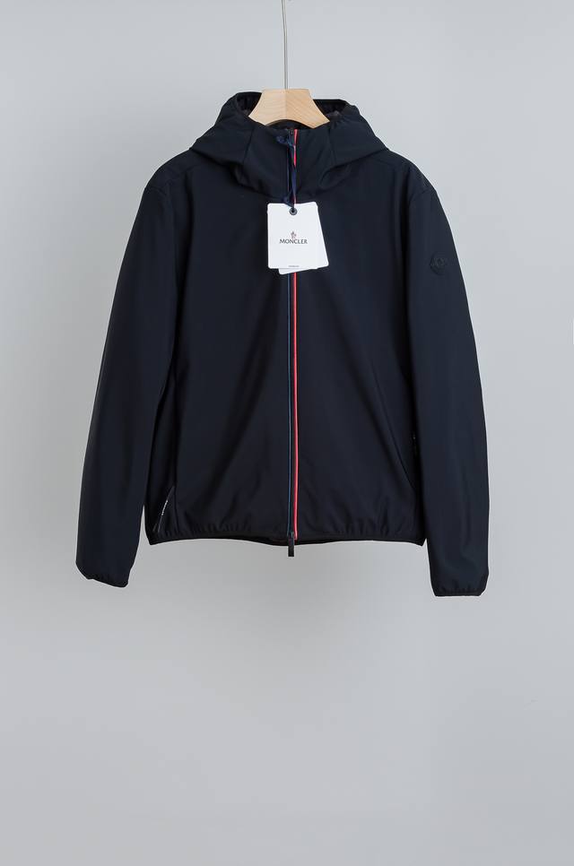 Monc*Ler Moncler 525Fw Windproof and Waterproof Fabric, White Duck Down Filled M