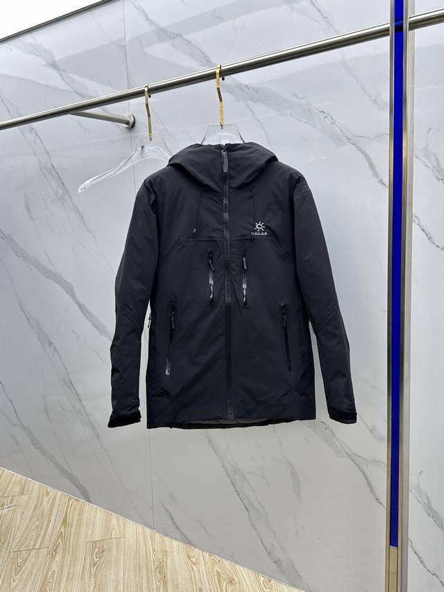 Kailas Men's Hooded Down Jacket with Outer Liner, Warm Hardshell, Ideal for Out