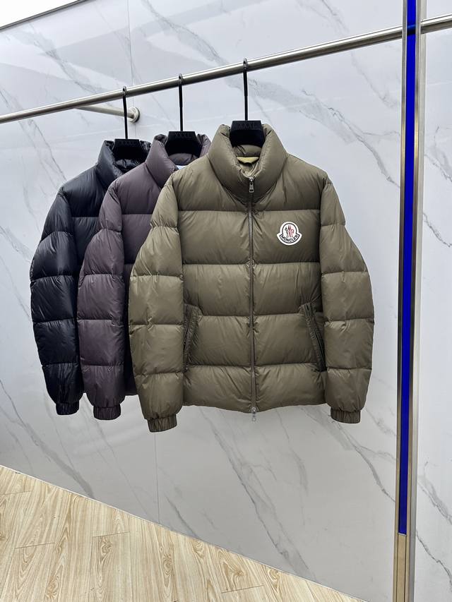 Moncler 2025 Autumn/Winter New Fashionable Casual Stand Collar Down Jacket, clas