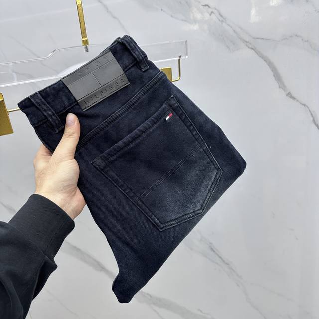 Timmy Tommy 2025 Autumn/Winter Fleece-Lined Thickened Newest Jeans - Available