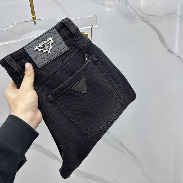 Prada 2025 Fall/Winter Fleece-Lined Thickened Newest Jeans, Available Now at Co