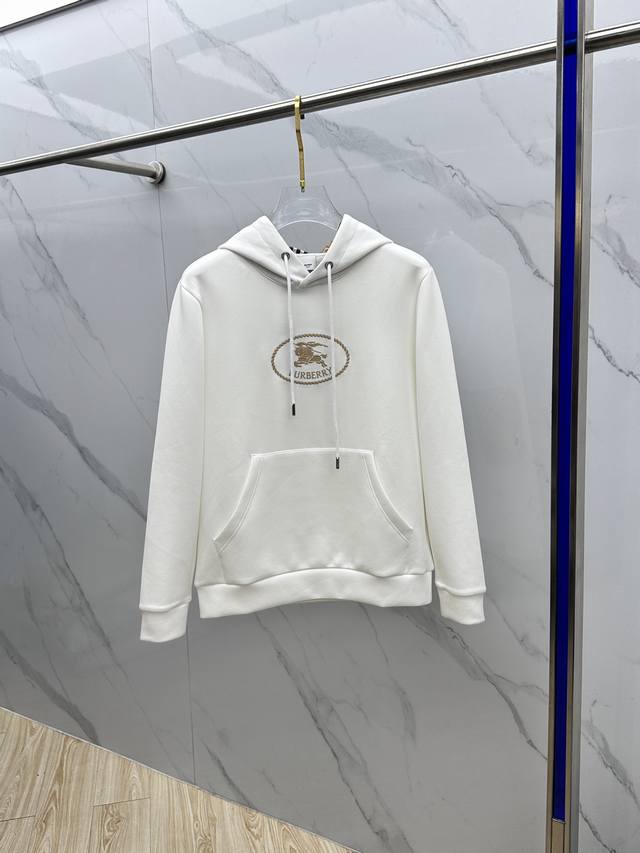 Burberry 2025 Autumn/Winter New Men's and Women's Hooded Sweatshirt. Sourced fro