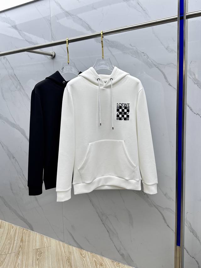 Loewe 2025 Autumn/Winter New Men's and Women's Hooded Sweatshirt. Sourced from a