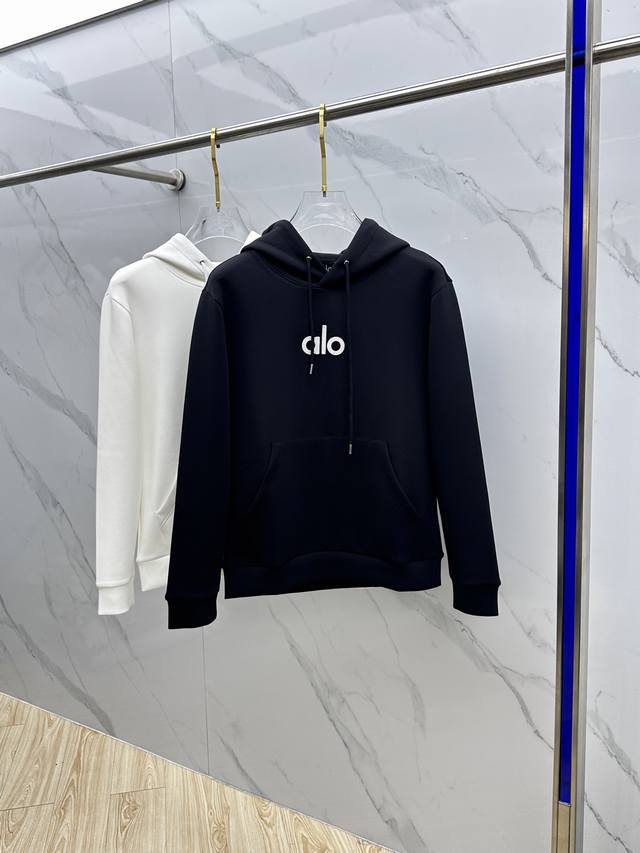 Alo 2025 Autumn/Winter New Men's and Women's Hooded Sweatshirt. Sourced from a t