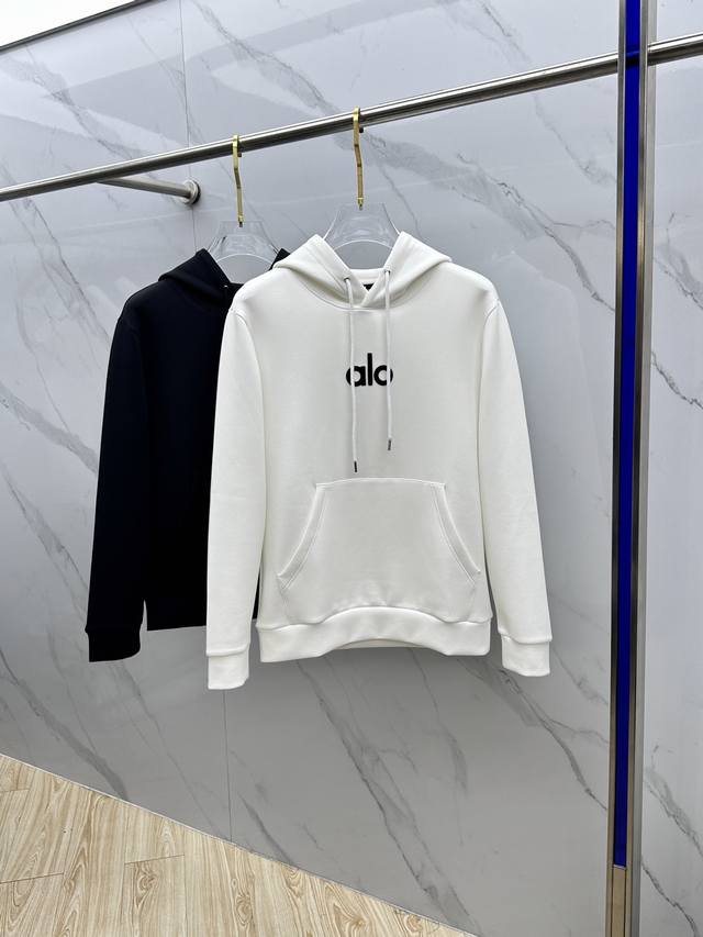 Alo 2025 Autumn/Winter New Men's and Women's Hooded Sweatshirt. Sourced from a t