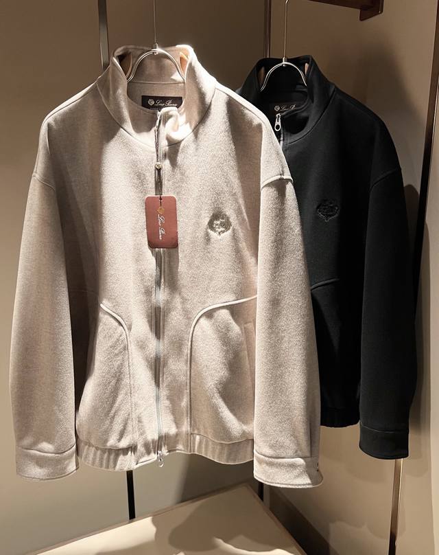 Loro Piana 2025 Autumn/Winter New Men's Casual Wool Jacket, order from a foreign