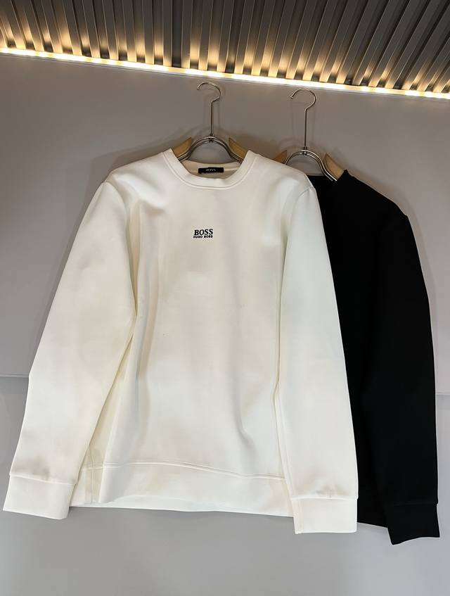Boss 2025 Autumn/Winter New Unisex Long-Sleeved Sweatshirt, fits up to 240 lbs.