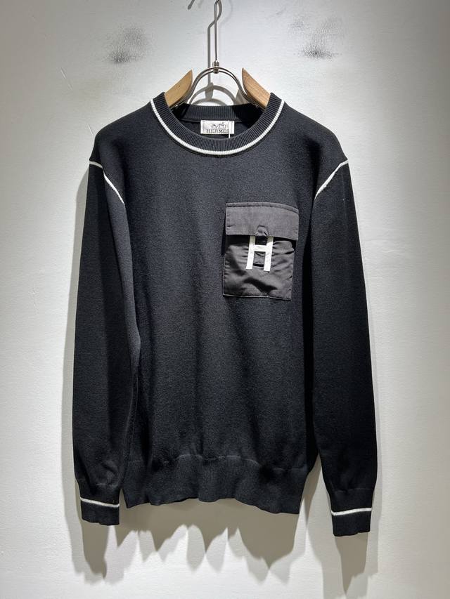 Her*Mes 2025 Autumn/Winter New Men's Knitted Wool Sweater, a newly upgraded vers