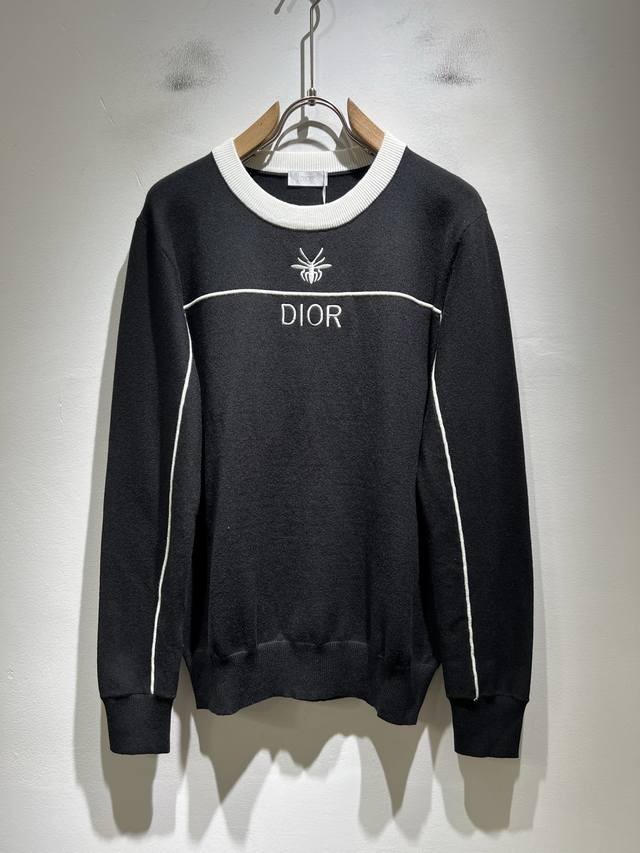 Dio* 2025 Autumn/Winter New Unisex Knitted Wool Sweater, Available Now in Stores