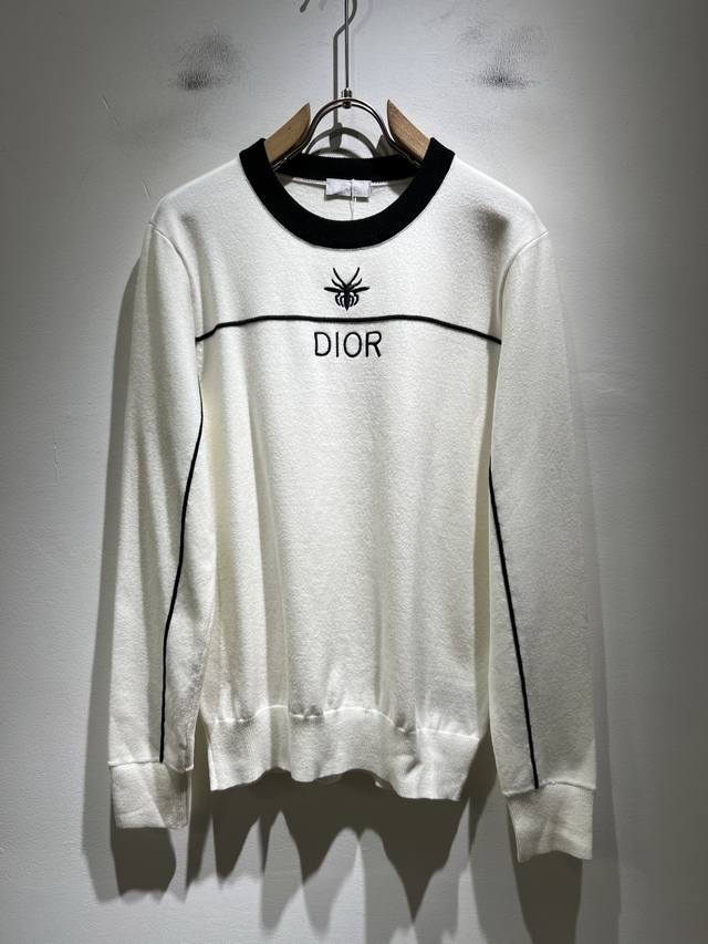 Dio* 2025 Autumn/Winter New Unisex Knitted Wool Sweater, Available Now in Stores