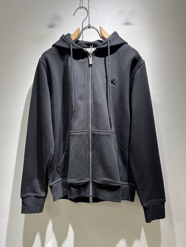 Burber*Y 2025 Autumn/Winter New Unisex Basic Casual Versatile Cotton Hooded Swea