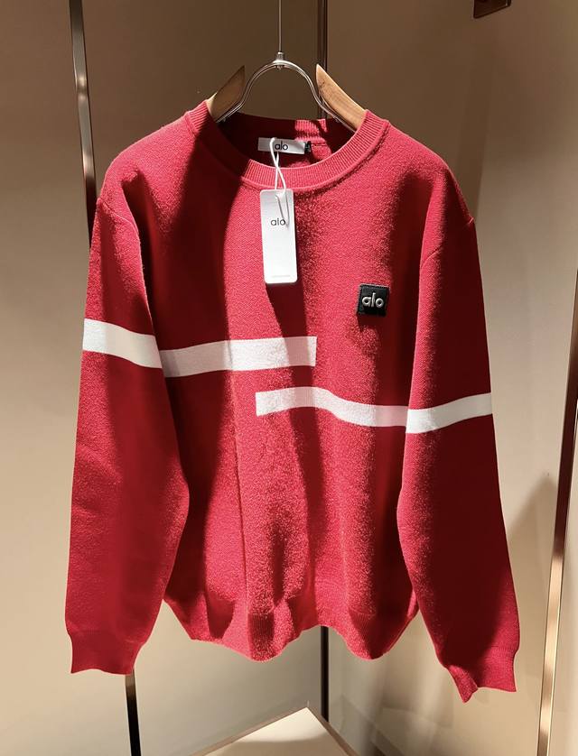 Alo Holiday Collection! 2025 Autumn/Winter New Knitted Wool Sweater, Christmas R