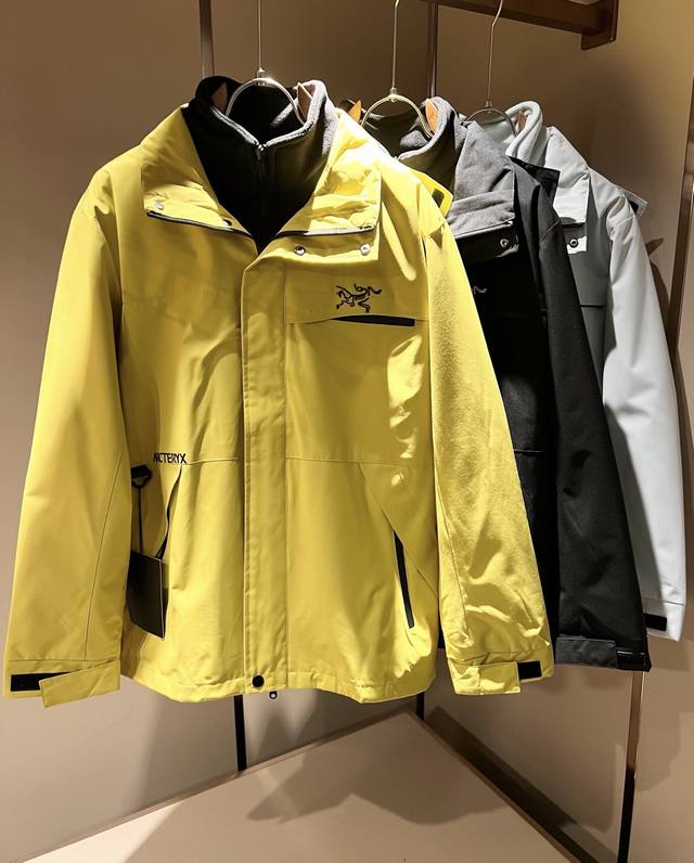 Arcter*X Two-Piece Set! 2025 Autumn/Winter New Men's Windbreaker Jacket, Fleece