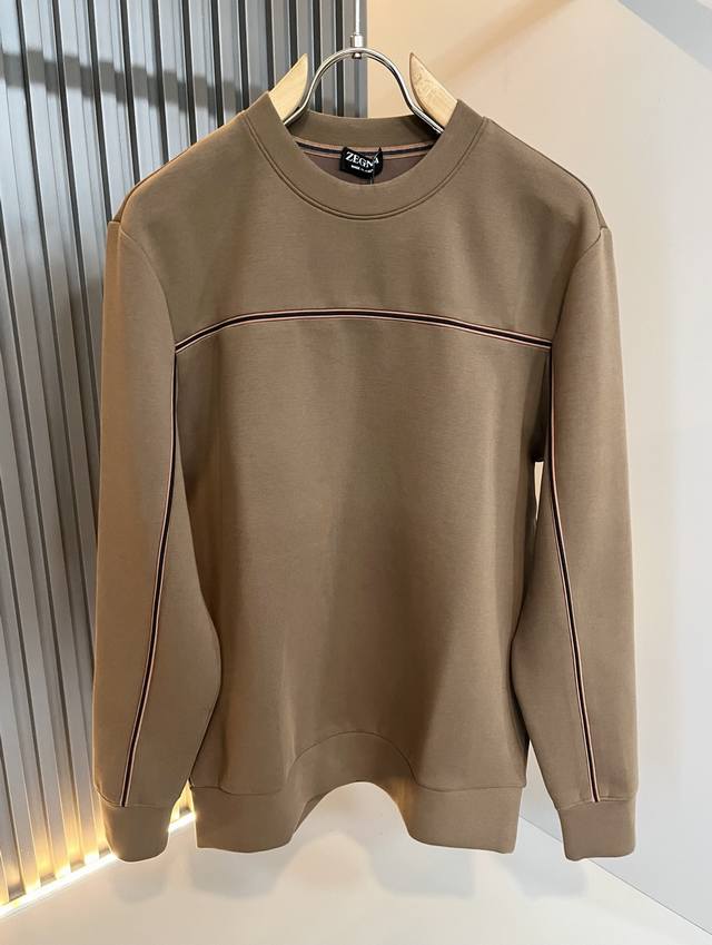 Ermenegildo Zegna 2025 Fall/Winter New Men's Casual Sweatshirt, the final batch