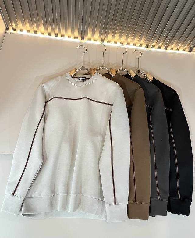Ermenegildo Zegna 2025 Fall/Winter New Men's Casual Sweatshirt, the final batch