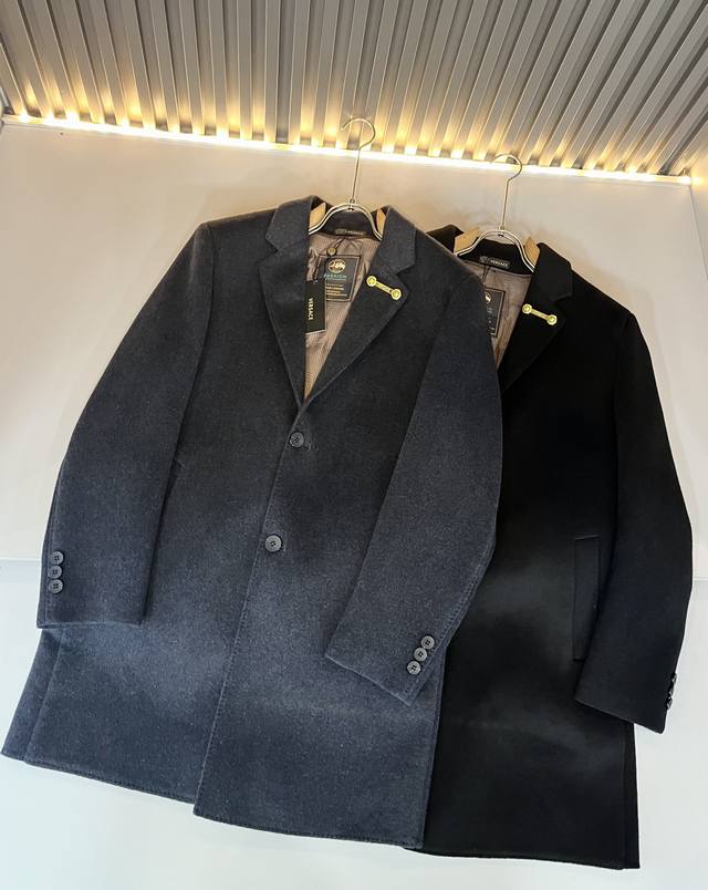 Vers*Ce 2025 Autumn/Winter New Arrival Original Single-Piece Wool Coat/Jacket, V