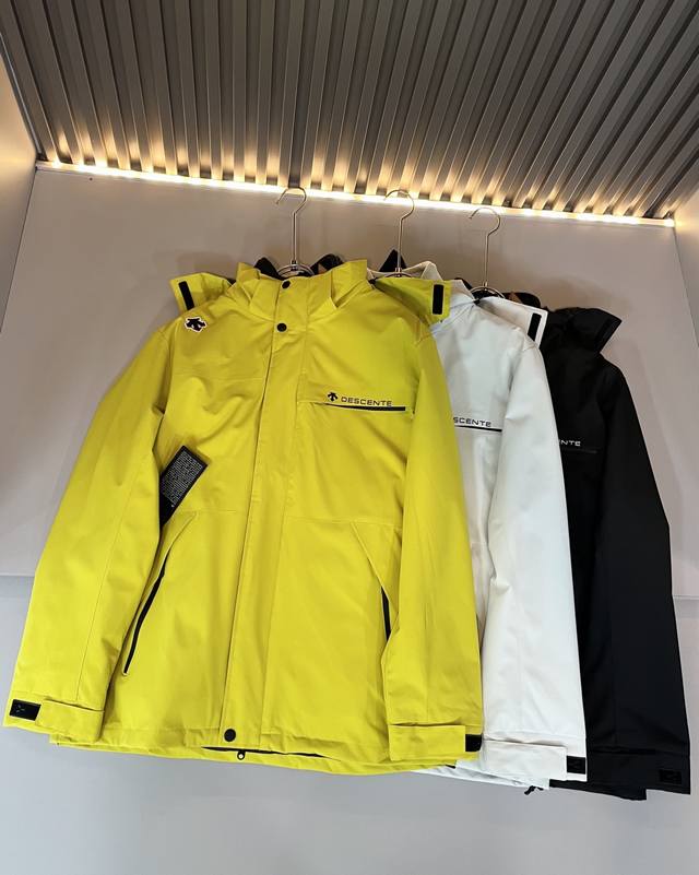 Descente Two-Piece Set! 2025 Autumn/Winter New Unisex Jacket. A professional spo