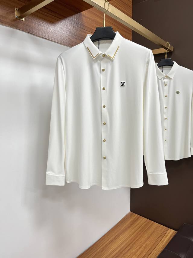 Lv 25S Autumn Men's Long-Sleeve Shirt, excellent material and workmanship!! The