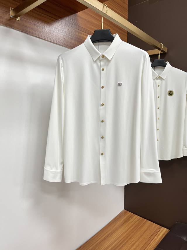 Balenciaga 25S Autumn Men's Long-Sleeve Shirt, excellent material and workmansh