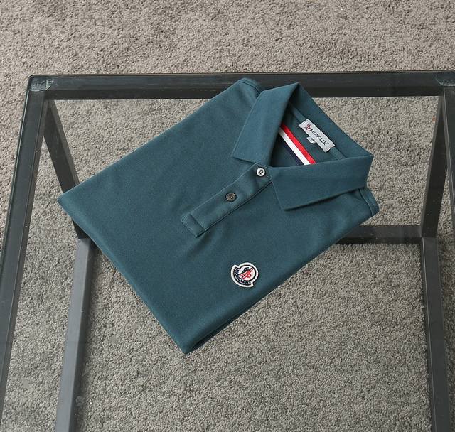 Exclusive Moncler New Original Men's Polo Long-Sleeve High-End Customized High-