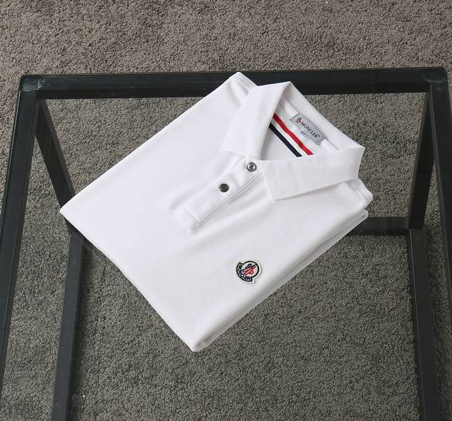 Exclusive Moncler New Original Men's Polo Long-Sleeve High-End Customized High-
