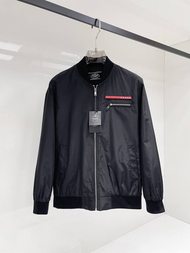 Prada 2025 Autumn New Men's Jacket, original single-piece with complete tags, h