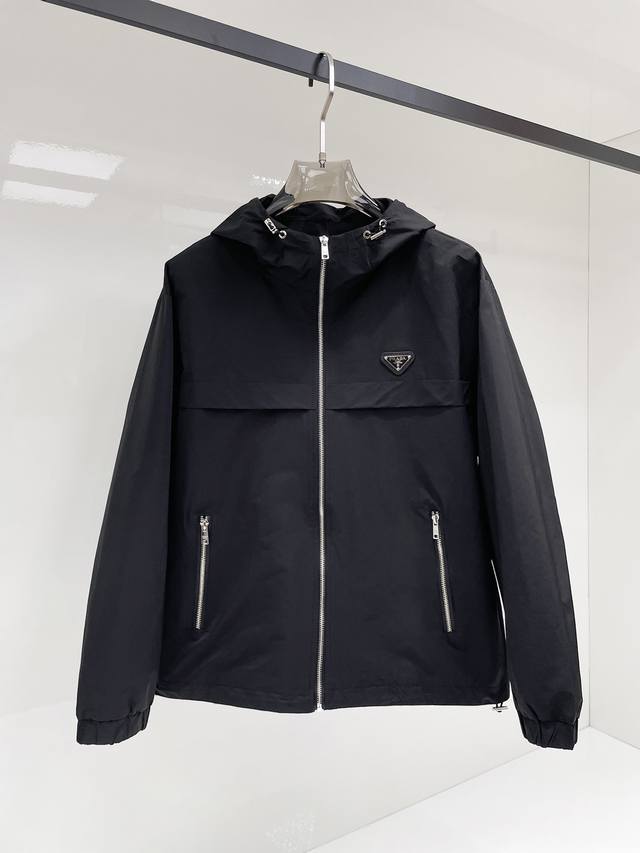 Prada 2025 Autumn New Men's Jacket, original single-piece with complete tags, h