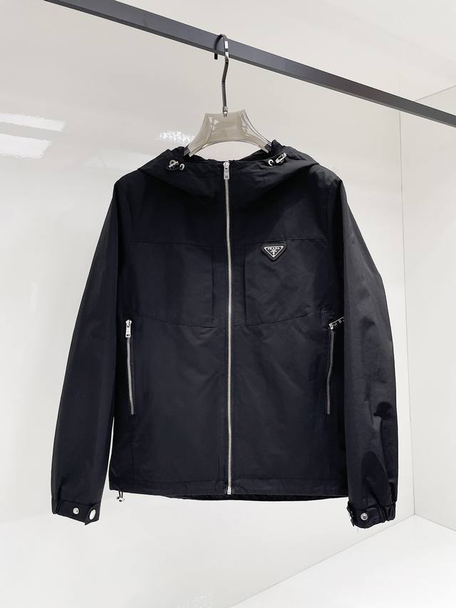 Prada 2025 Autumn New Men's Jacket, original single-piece with complete tags, h