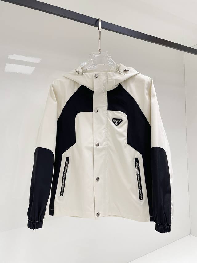 Prada 2025 Autumn New Men's Jacket, original single-piece with complete tags, h