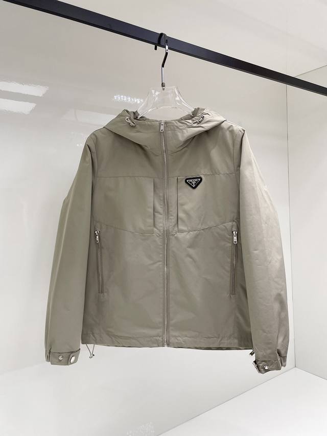 Prada 2025 Autumn New Men's Jacket, original single-piece with complete tags, h