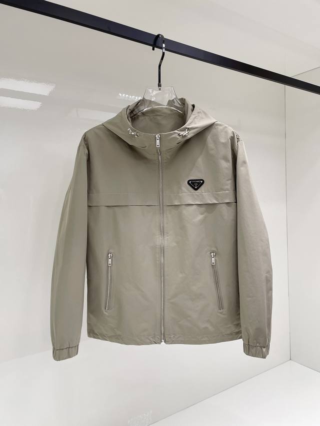 Prada 2025 Autumn New Men's Jacket, original single-piece with complete tags, h