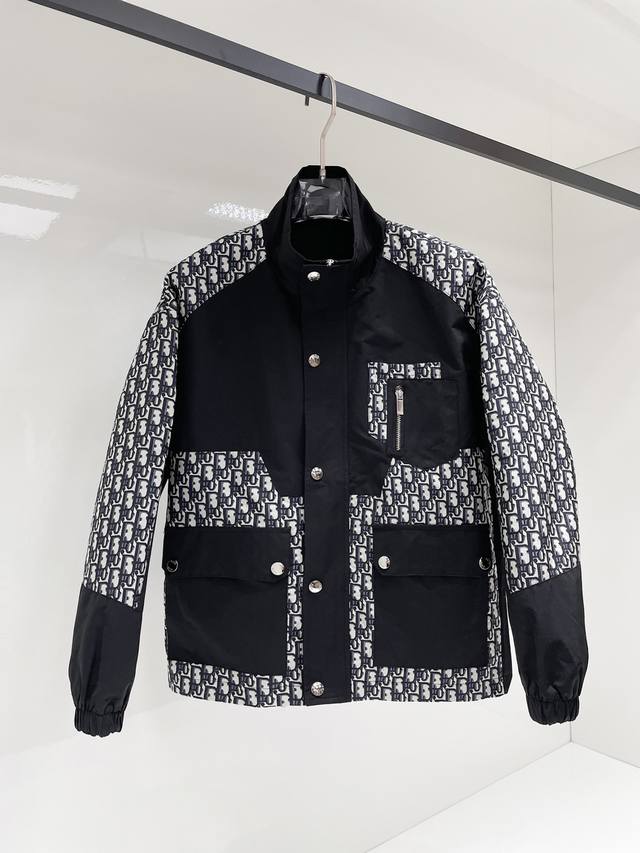 Dior 2025 Fall New Men's Jacket, original single-piece with complete tags, high